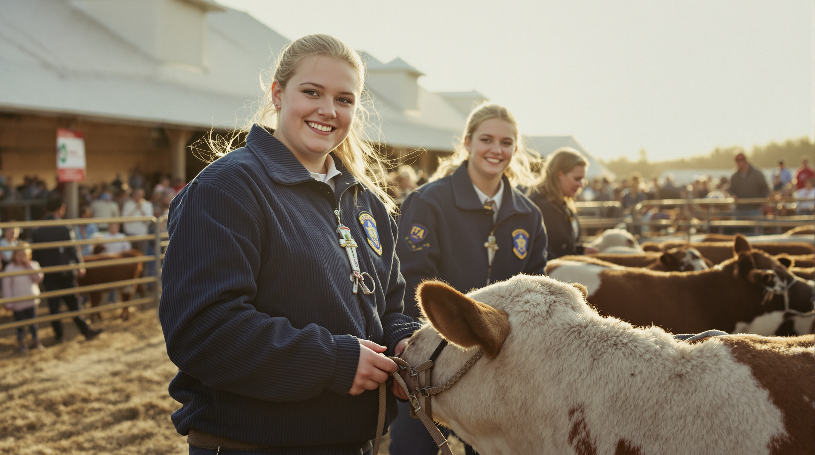 Kimball area FFA chapter members at agricultural competition